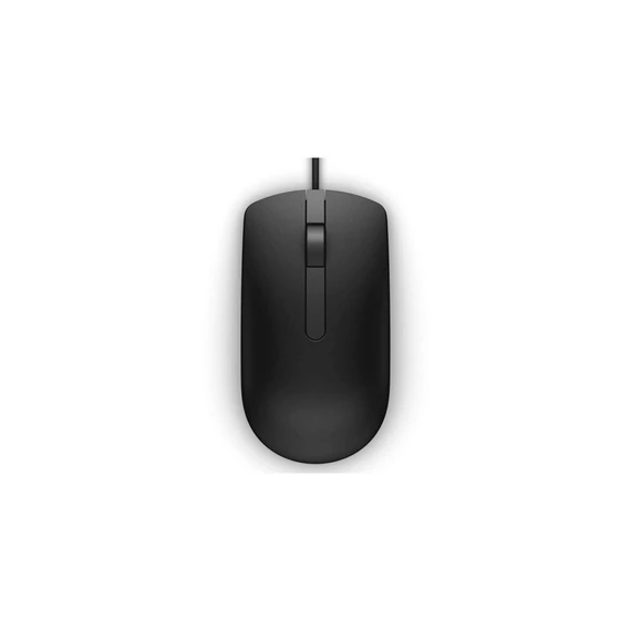 DELL Vezetékes egér, MS116 Optical Mouse - Black