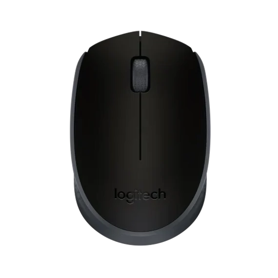 LOGITECH Egér - M171 Vezeték Nélküli Optikai, Fekete